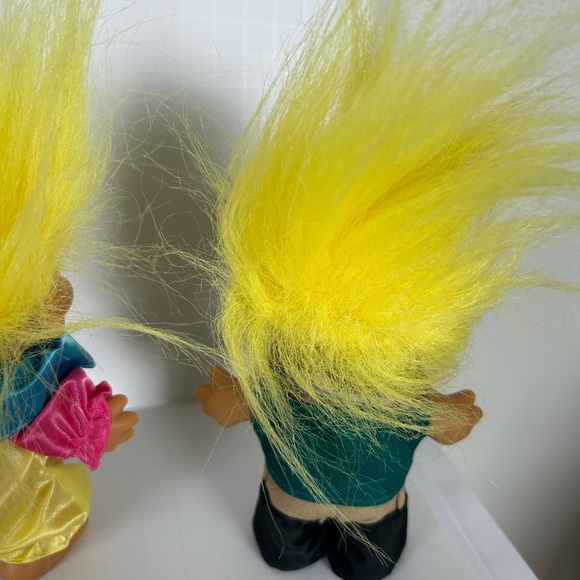 Lot of 4 Vintage Russ Troll Dolls - Picture 10 of 15